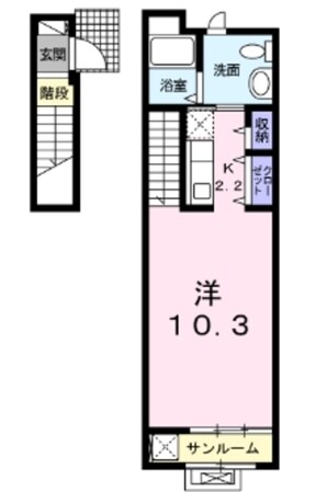 ピュアメゾンの物件間取画像